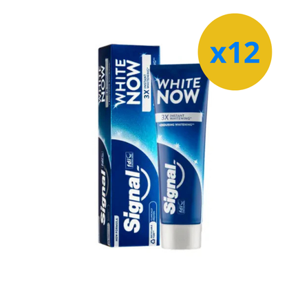 SIGNAL WHITE NOW DENTIFRICE 75ML - Blaiche